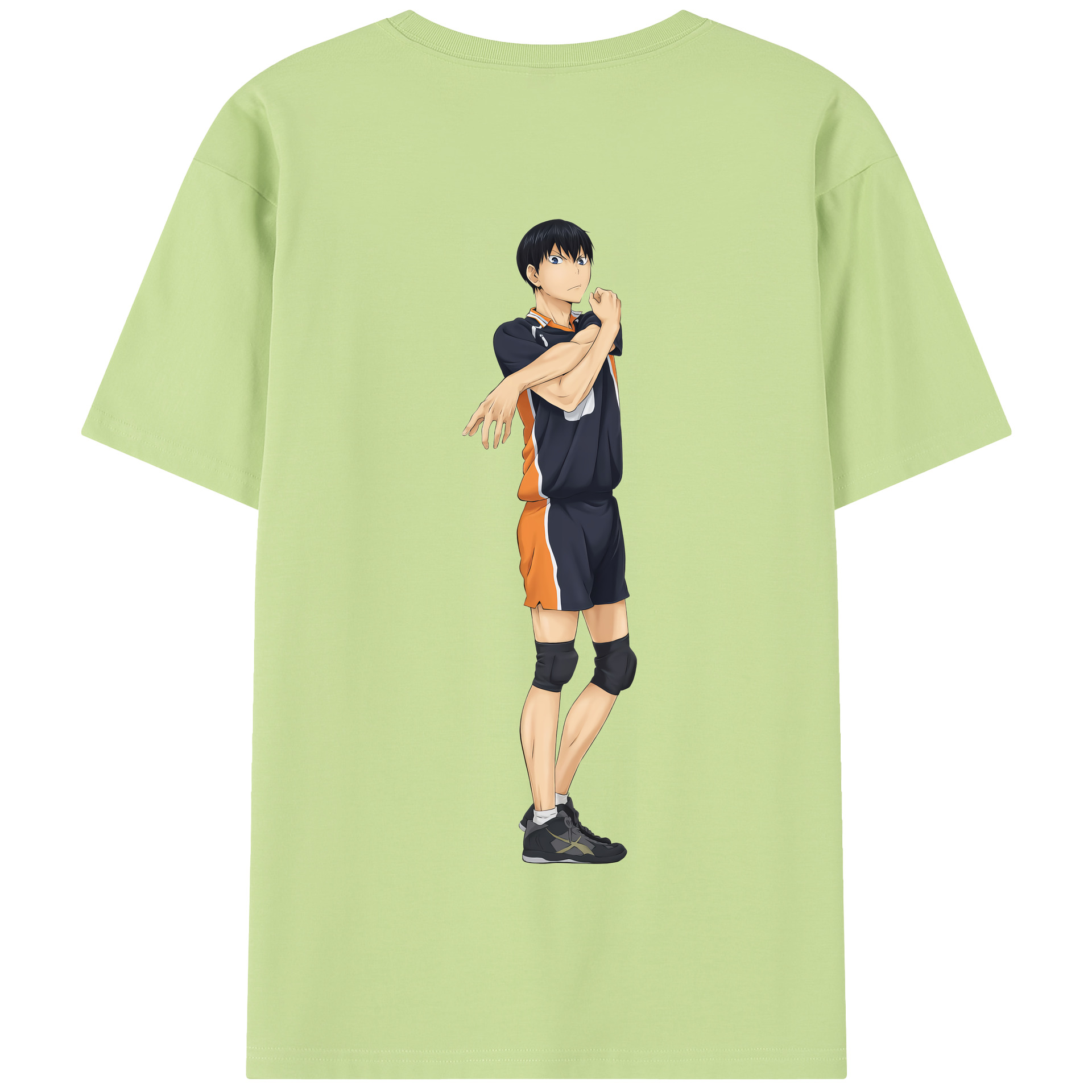 （画像用） ハイキュー!! Haikyu!! 綿100％半袖Tシャツ（背面プリント）